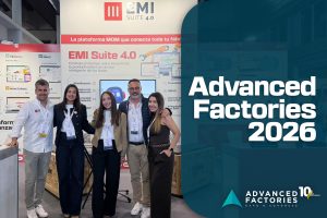 El equipo de EMI Suite 4.0 en Advanced Factories 2026, décima edición del mayor evento de automatización e Industria 4.0 de Europa